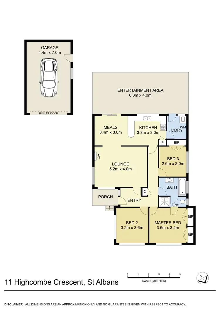 Floorplan of Homely house listing, 11 Highcombe Crescent, St Albans VIC 3021