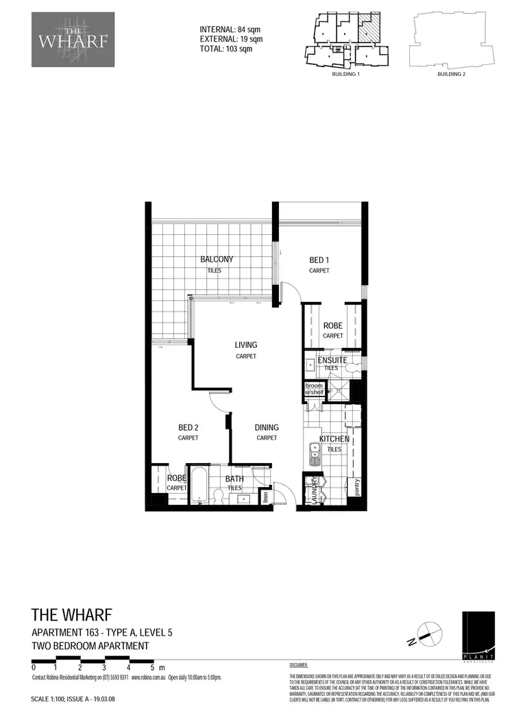 Floorplan of Homely apartment listing, 272/129-133 Laver Drive, Robina QLD 4226