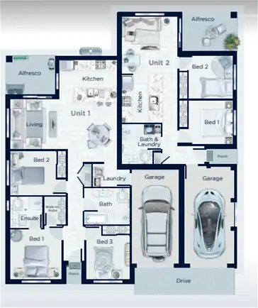 Floorplan of Homely house listing, Lot 319 Shortland Drive, Aberglasslyn NSW 2320