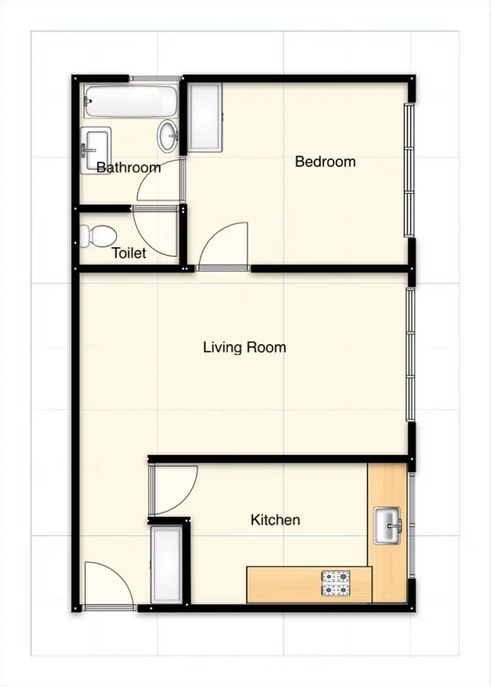 Floorplan of Homely apartment listing, 1/1158 Dandenong Rd, Carnegie VIC 3163