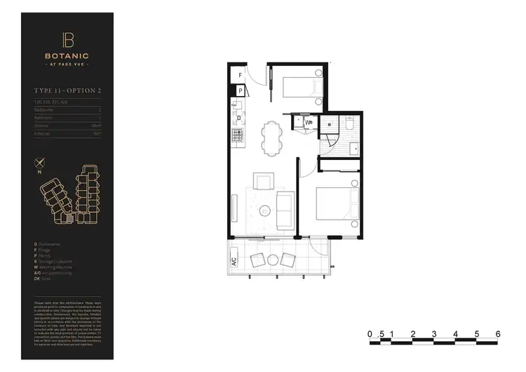 Floorplan of Homely apartment listing, 420C/3 Snake Gully Drive, Bundoora VIC 3083