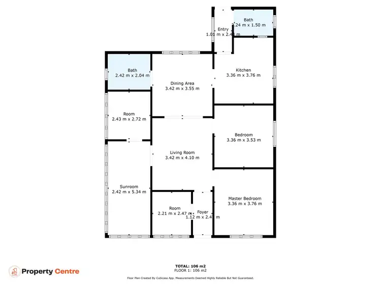 Floorplan of Homely house listing, 45 Arthur Street, Dalby QLD 4405