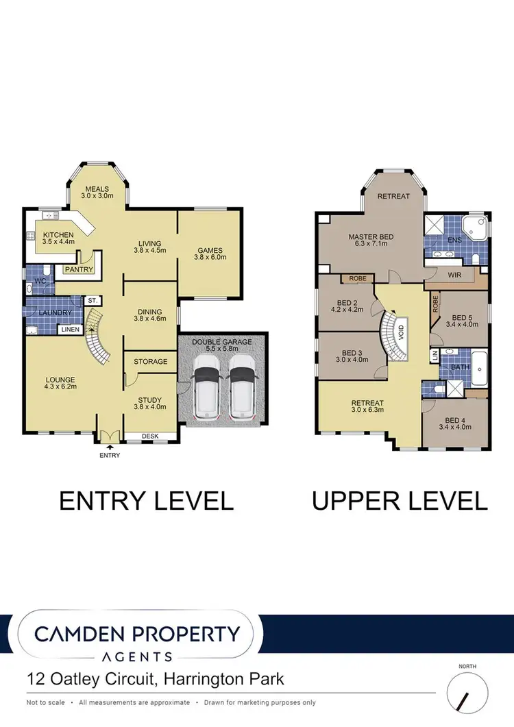 Floorplan of Homely house listing, 12 Oatley Circuit, Harrington Park NSW 2567