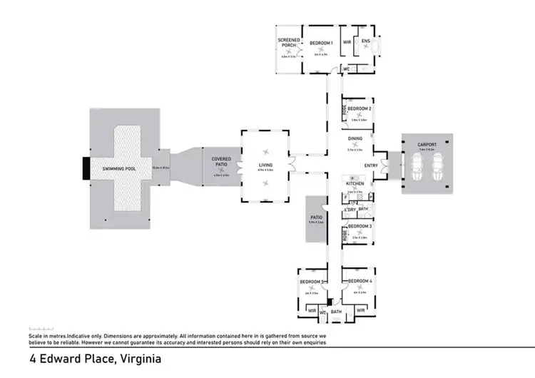 Floorplan of Homely house listing, 4 Edward Pl, Virginia NT 834