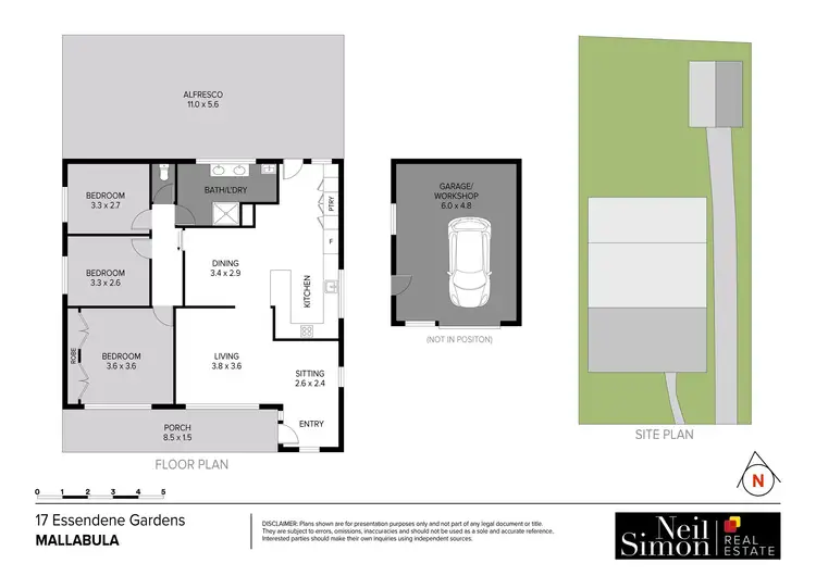 Floorplan of Homely house listing, 17 Essendene Gardens, Mallabula NSW 2319