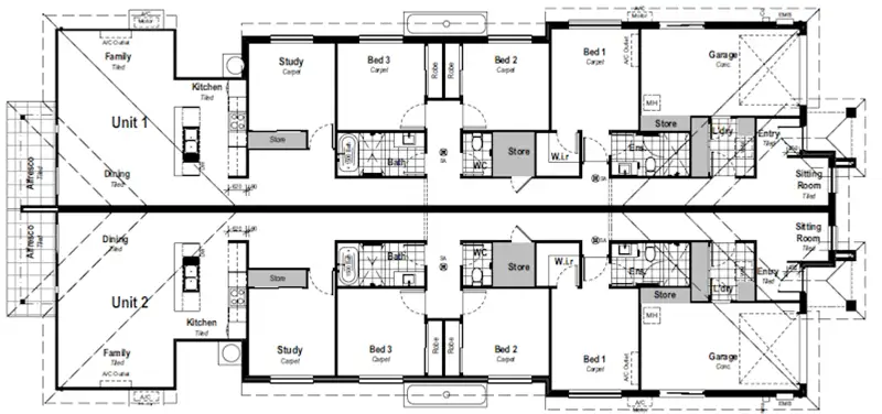 Floorplan of Homely house listing, Lot 829 Saxonvale Grove, Cessnock NSW 2325