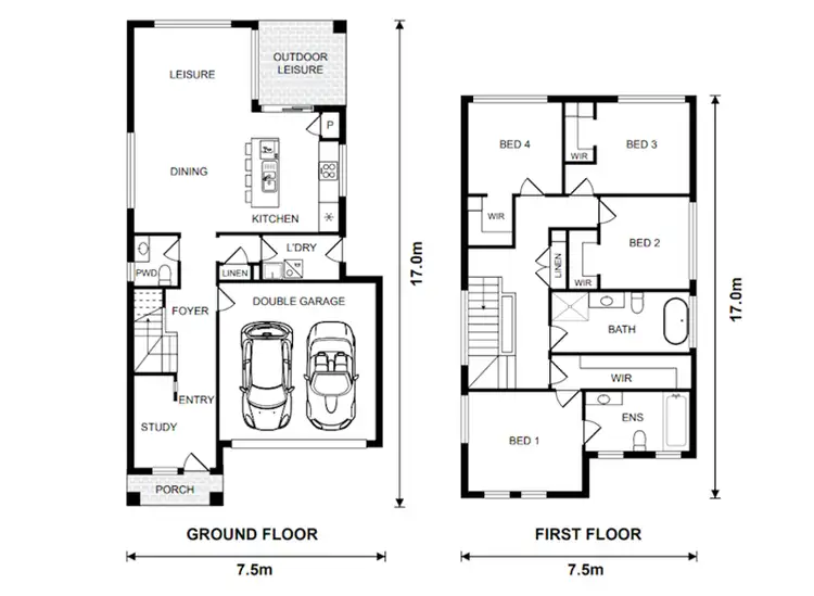 Floorplan of Homely house listing, Lot 11 Austinmer Place, Prestons NSW 2170