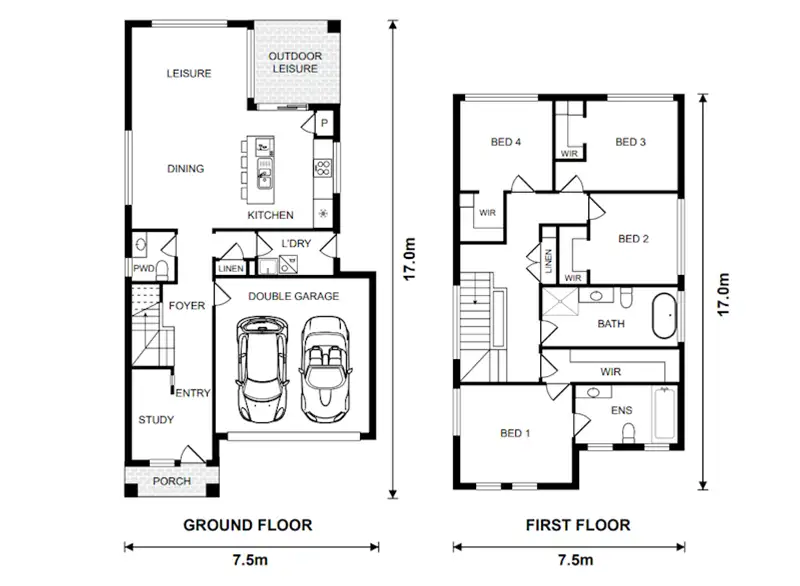 Floorplan of Homely house listing, Lot 11 Austinmer Place, Prestons NSW 2170