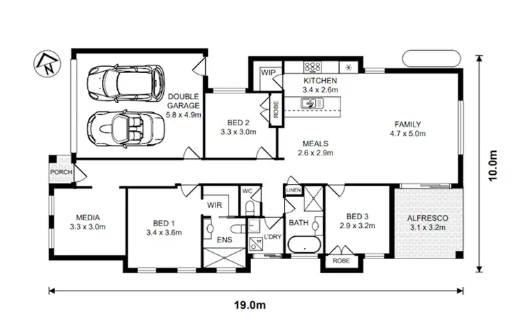 Floorplan of Homely house listing, Lot 942 Proposed Road, Wilton NSW 2571