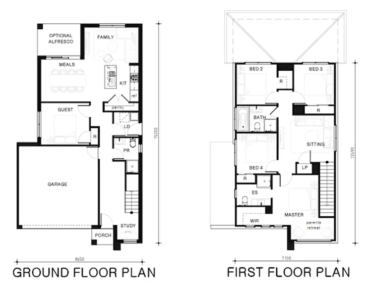 Floorplan of Homely house listing, Lot 211/33 Park Road, Leppington NSW 2179