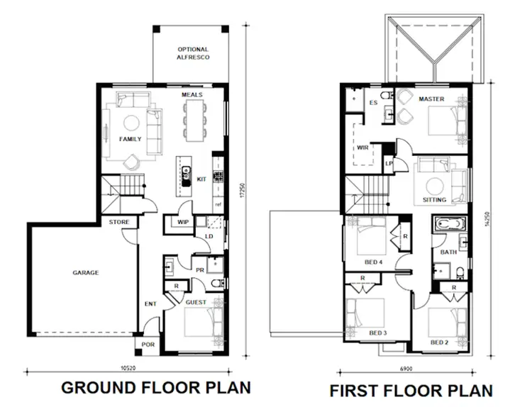Floorplan of Homely house listing, Lot 2001 Oran Park Drive, Oran Park NSW 2570