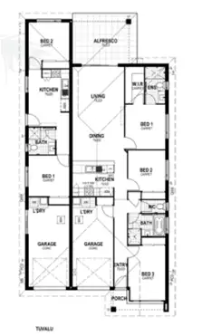 Floorplan of Homely house listing, Lot 461/65 Pembroke Avenue, Edgeworth NSW 2285