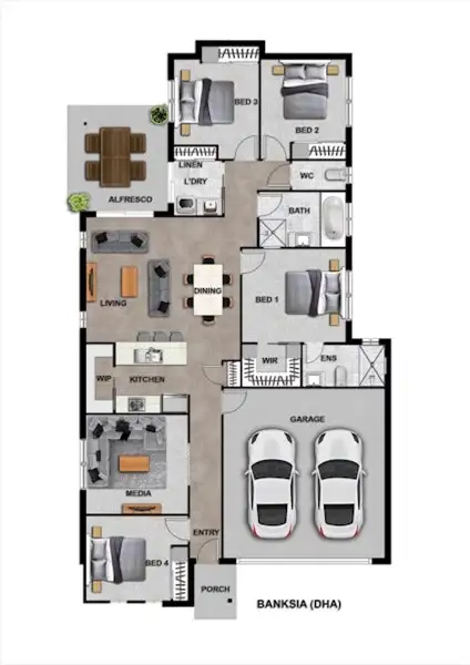 Floorplan of Homely house listing, Lot 5177 New Road, South Ripley QLD 4306