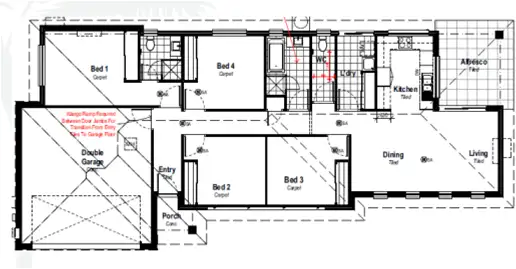 Floorplan of Homely house listing, Lot 1 Degas Street, Forest Lake QLD 4078
