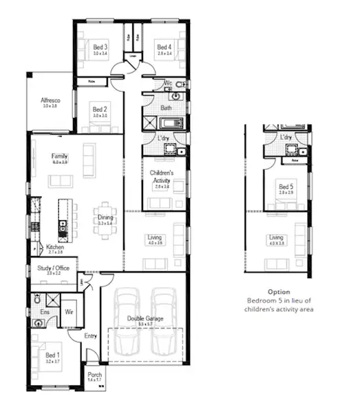 Floorplan of Homely house listing, Lot 1417 Greenleaf Grove, Bahrs Scrub QLD 4207