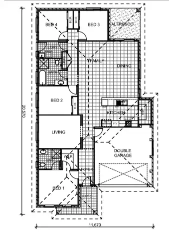 Floorplan of Homely house listing, Lot 151 Heaghney Street, Lochinvar NSW 2321