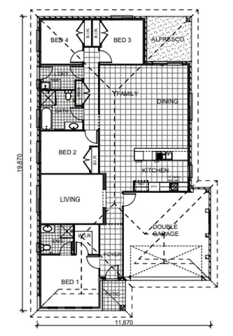 Floorplan of Homely house listing, Lot 148 Heaghney Street, Lochinvar NSW 2321