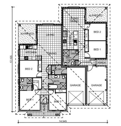 Floorplan of Homely house listing, Lot 167/Stage 2 Assay Street, Gillieston Heights NSW 2321