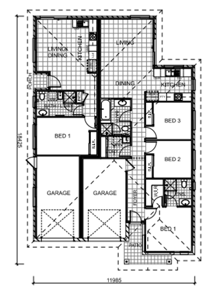 Floorplan of Homely house listing, Lot 1 Lemon Scented Circuit, Warnervale NSW 2259