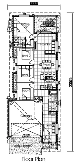 Floorplan of Homely house listing, Lot 10 Harmony Street, Calamvale QLD 4116