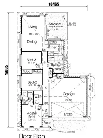 Floorplan of Homely house listing, Lot 12 New Road, Bracken Ridge QLD 4017