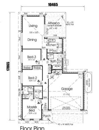 Floorplan of Homely house listing, Lot 206 Saddlers Street, Kearneys Spring QLD 4350