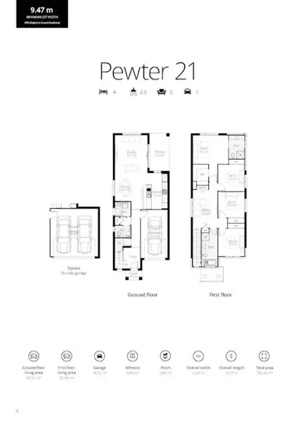 Floorplan of Homely house listing, Lot 212 Honeymyrtle Street, Thornton NSW 2322