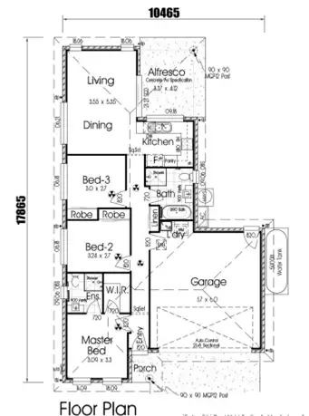 Floorplan of Homely house listing, Lot 238 Gollan Circuit, Kearneys Spring QLD 4350