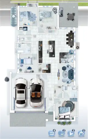 Floorplan of Homely house listing, Lot 234 Grenda Street, Kearneys Spring QLD 4350