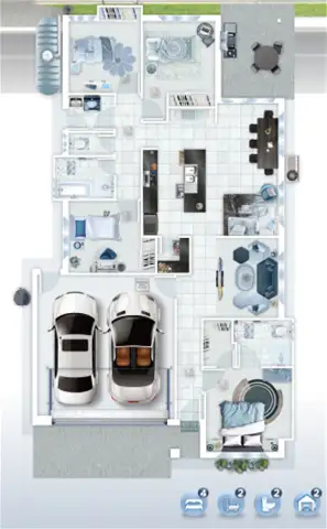 Floorplan of Homely house listing, Lot 231 Gollan Circuit, Kearneys Spring QLD 4350