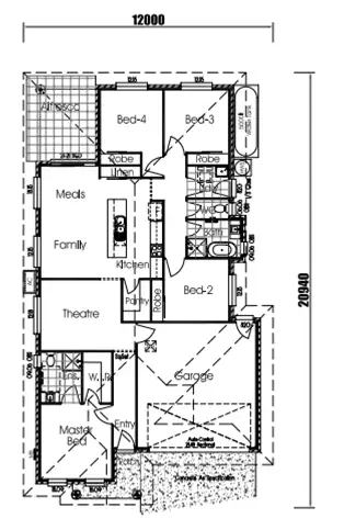 Floorplan of Homely house listing, Lot 231 Gollan Circuit, Kearneys Spring QLD 4350