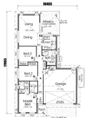 Floorplan of Homely house listing, Lot 1 New Road, Bracken Ridge QLD 4017