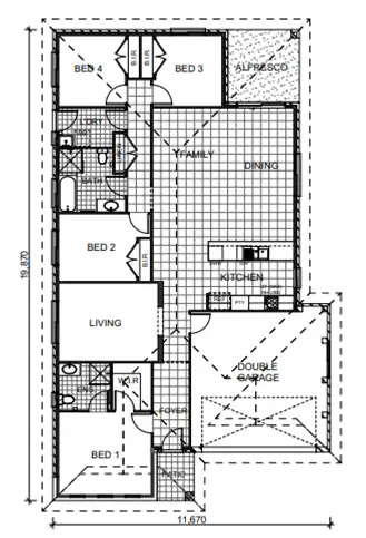 Floorplan of Homely house listing, Lot 715 Vintner Street, Bellbird NSW 2325