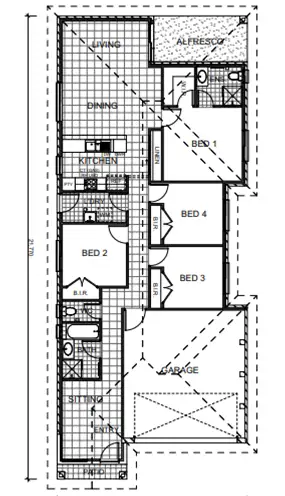 Floorplan of Homely house listing, Lot 121 Wicklow Road, Chisholm NSW 2322