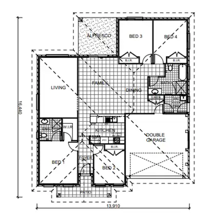 Floorplan of Homely house listing, Lot 115 Hewitt Road, Lochinvar NSW 2321