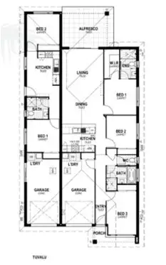 Floorplan of Homely house listing, Lot 125 Galaxy Circuit, Warnervale NSW 2259