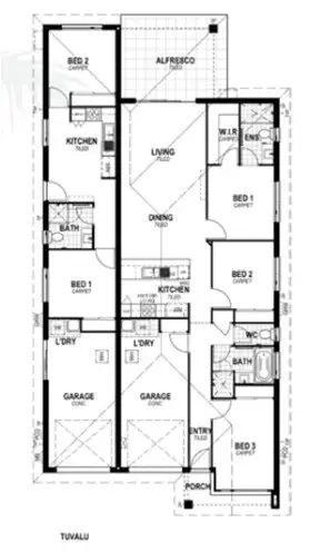 Floorplan of Homely house listing, Lot 429 Linaria Way, Lochinvar NSW 2321