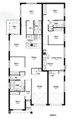 Floorplan of Homely house listing, Lot 430 Linaria Way, Lochinvar NSW 2321