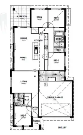Floorplan of Homely house listing, Lot 425 Linaria Way, Lochinvar NSW 2321