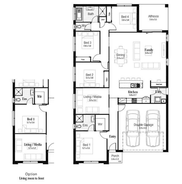 Floorplan of Homely house listing, Lot 1724 Compass Road, Flagstone QLD 4280