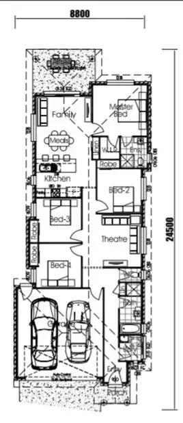 Floorplan of Homely house listing, Lot 21 New Road, Yarrabilba QLD 4207