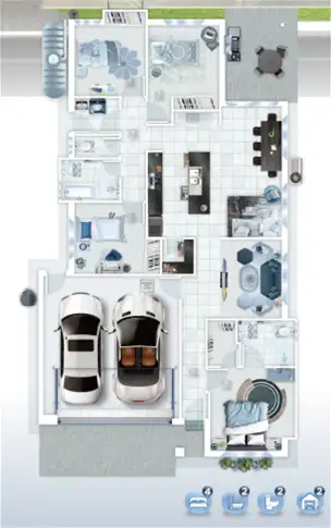 Floorplan of Homely house listing, Lot 247 Gollan Circuit, Kearneys Spring QLD 4350