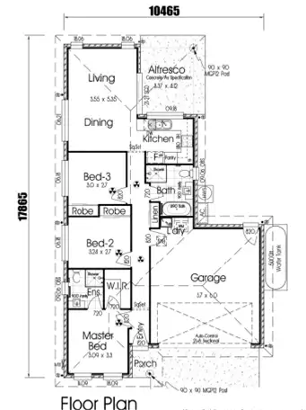 Floorplan of Homely house listing, Lot 240 Gollan Circuit, Kearneys Spring QLD 4350