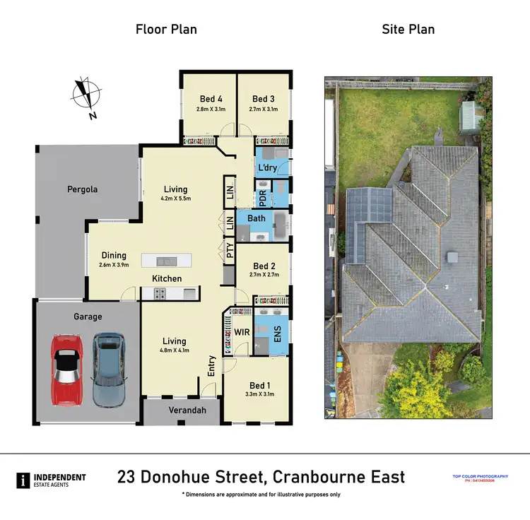 Floorplan of Homely house listing, 23 Donohue Street, Cranbourne East VIC 3977