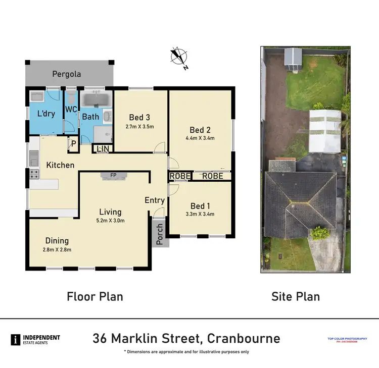 Floorplan of Homely house listing, 36 Marklin Street, Cranbourne VIC 3977