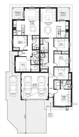 Floorplan of Homely house listing, Lot A Dandaragan Drive, Dawesville WA 6211