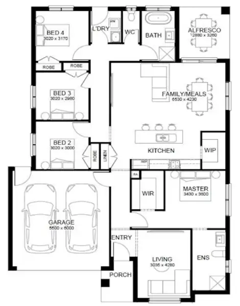 Floorplan of Homely house listing, Lot 24 Projection Street, Warragul VIC 3820