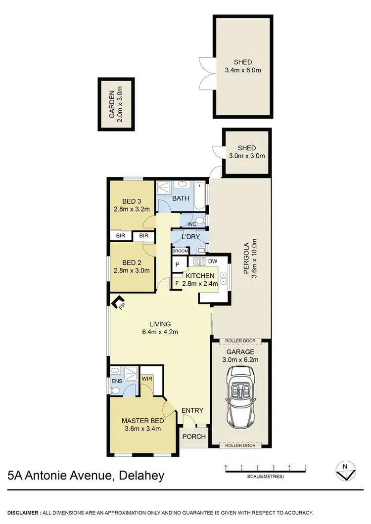 Floorplan of Homely house listing, 5a Antonie Avenue, Delahey VIC 3037