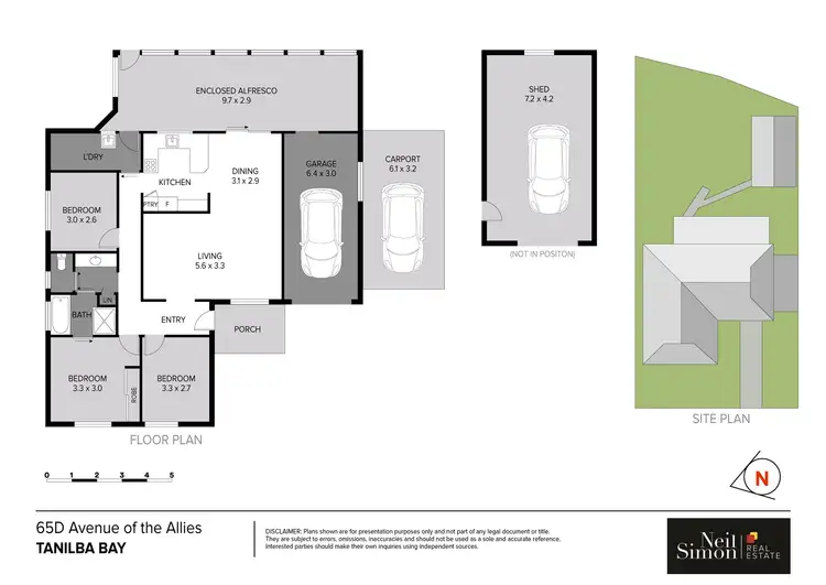 Floorplan of Homely house listing, 65E Avenue of the Allies, Tanilba Bay NSW 2319