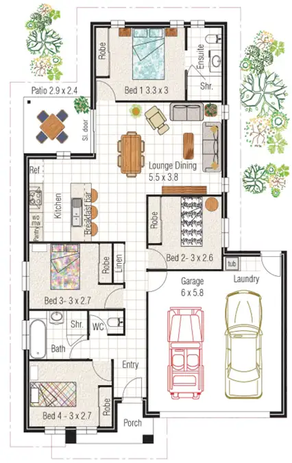 Floorplan of Homely land listing, Address available on request